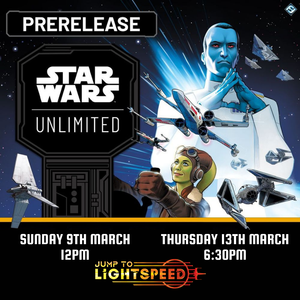 Star Wars Unlimited: Jump to Lightspeed Prereleases